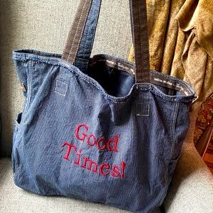 ❌sold❌Thirty One Retro Metro versatile washable tote bag pockets Good Times!